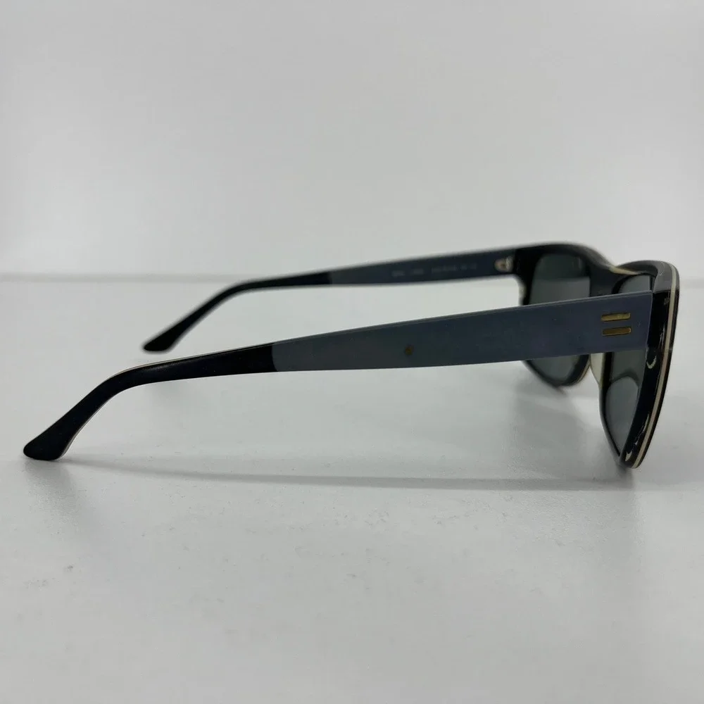 Prodesign Denmark 8618 Mens Sunglasses Matte Black Grey Rectangular 57-18-145